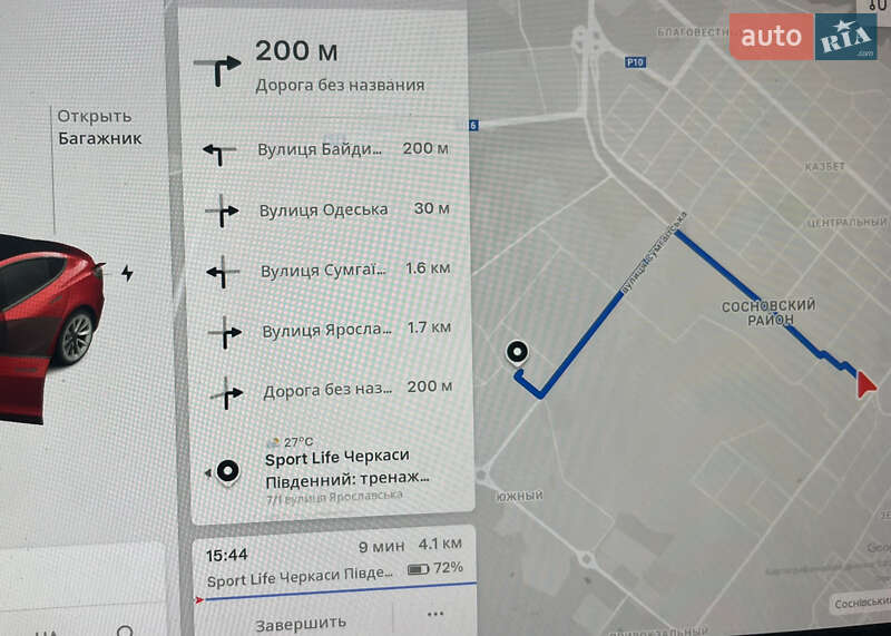 Седан Tesla Model 3 2021 в Черкасах