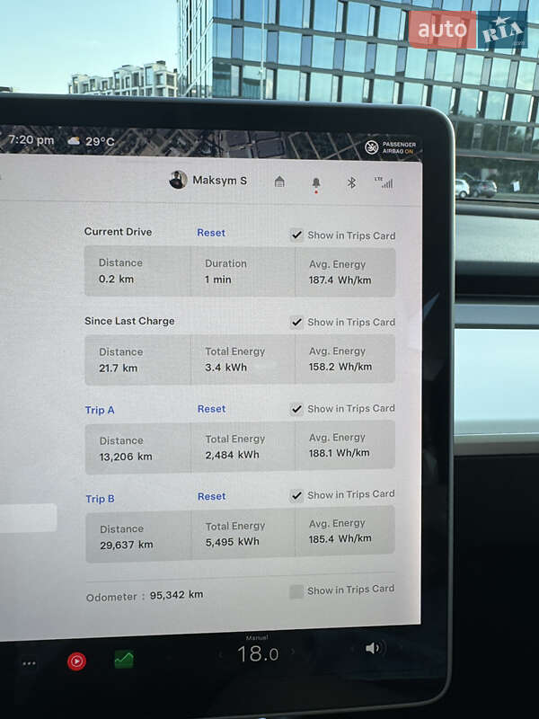 Седан Tesla Model 3 2018 в Киеве