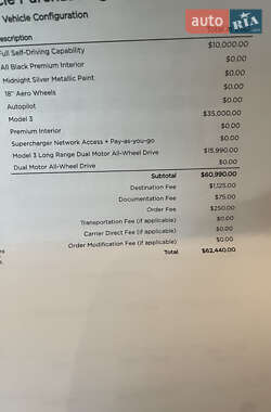 Седан Tesla Model 3 2021 в 