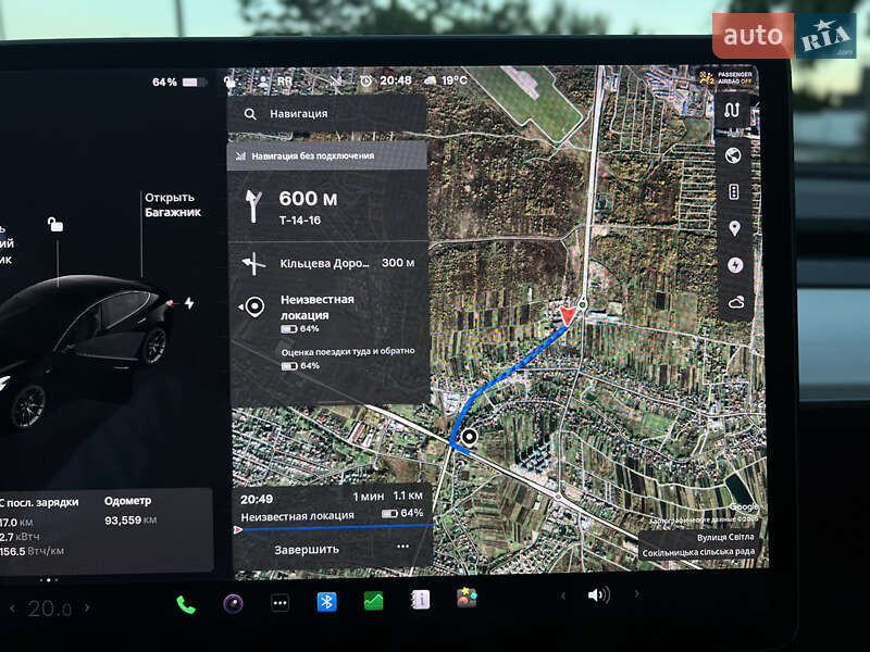 Седан Tesla Model 3 2018 в Львові
