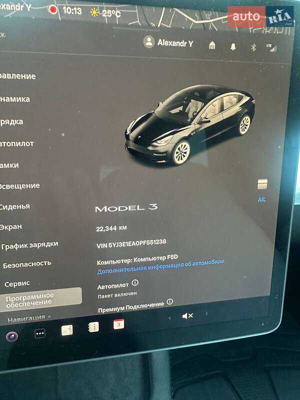 Седан Tesla Model 3 2023 в Луцьку