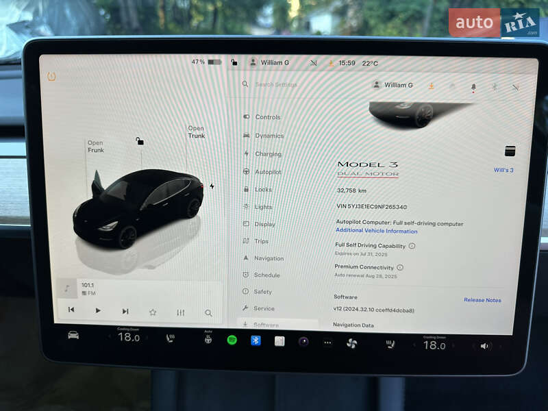 Седан Tesla Model 3 2022 в Днепре