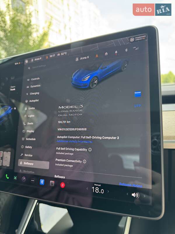 Седан Tesla Model 3 2018 в Киеве