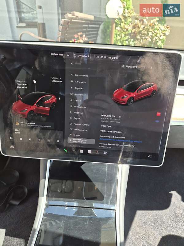 Седан Tesla Model 3 2019 в Тернополі фото 4 Седан Tesla Model 3 2019 в Тернополі