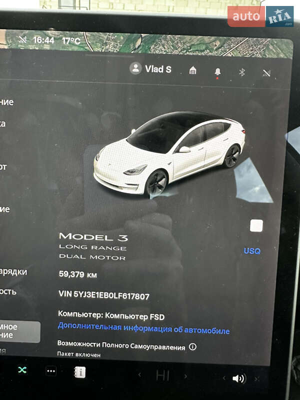 Седан Tesla Model 3 2019 в Білій Церкві