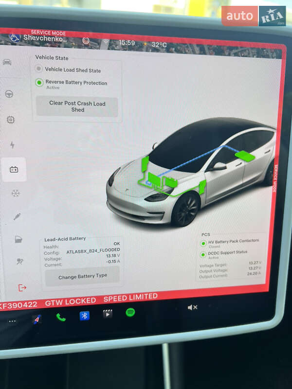 Седан Tesla Model 3 2019 в Одессе