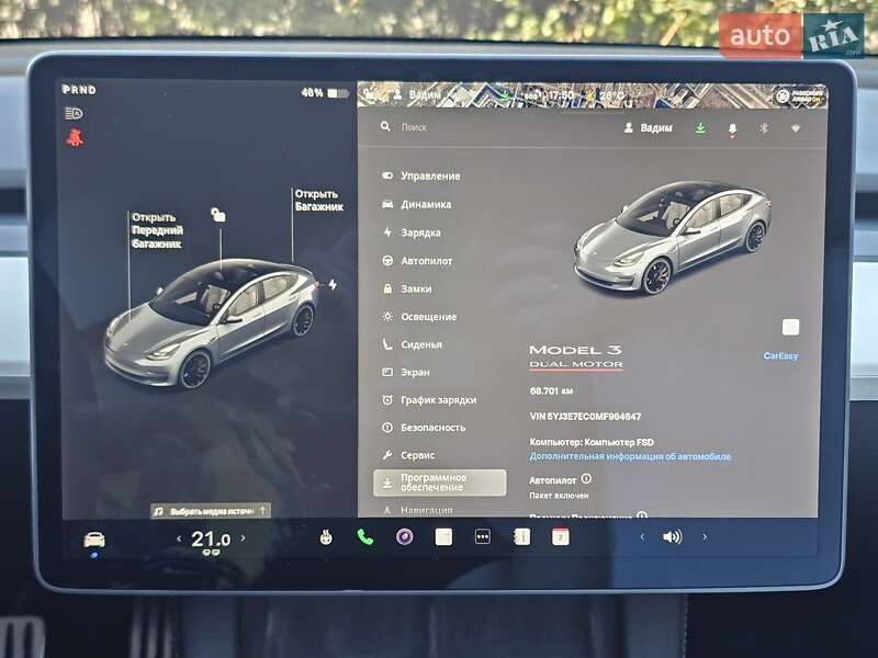 Седан Tesla Model 3 2021 в Киеве