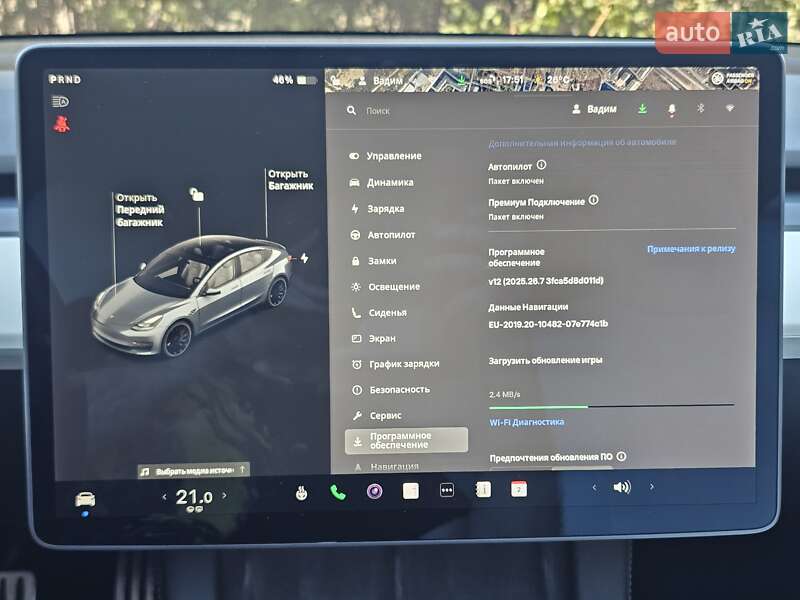 Седан Tesla Model 3 2021 в Киеве