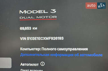 Седан Tesla Model 3 2021 в 