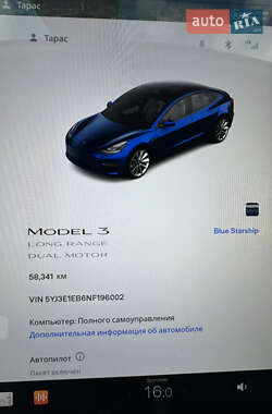 Седан Tesla Model 3 2022 в 