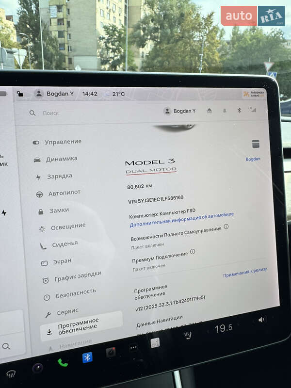 Седан Tesla Model 3 2019 в Києві