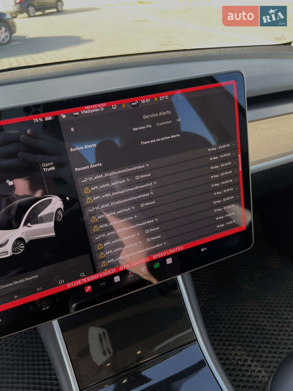Седан Tesla Model 3 2019 в Луцке фото 17 Седан Tesla Model 3 2019 в Луцке