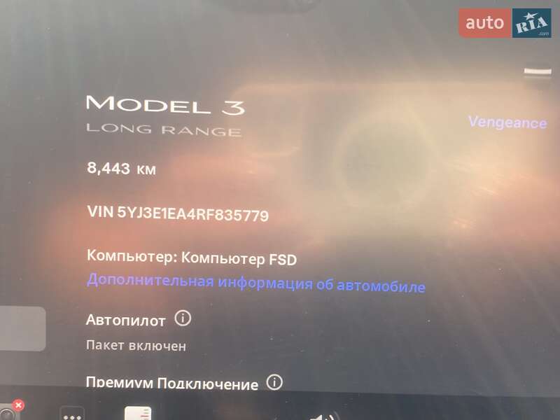 Седан Tesla Model 3 2024 в Кривому Розі