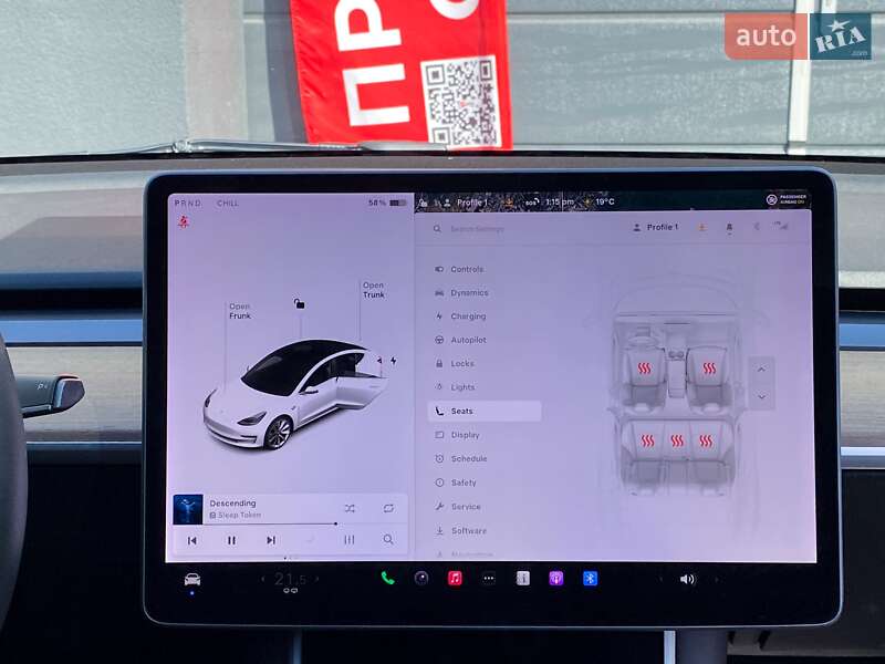 Седан Tesla Model 3 2019 в Киеве