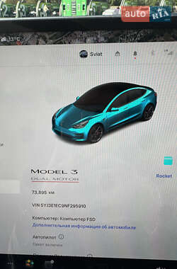 Седан Tesla Model 3 2022 в 