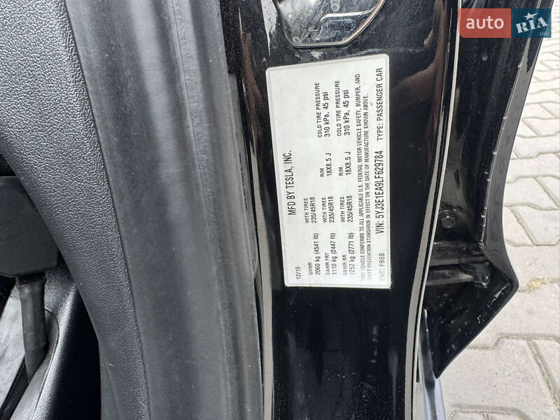 Седан Tesla Model 3 2019 в Луцьку фото 33 Седан Tesla Model 3 2019 в Луцьку