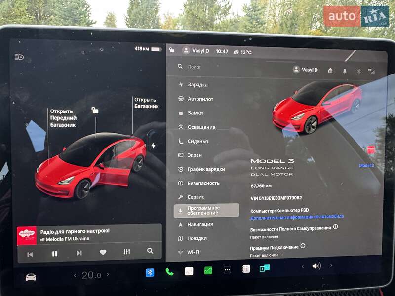 Седан Tesla Model 3 2021 в Пирятині
