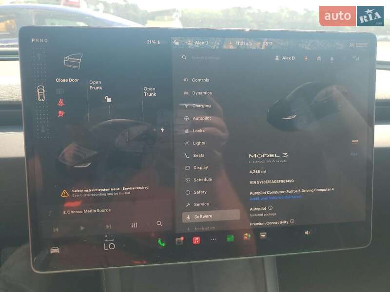 Седан Tesla Model 3 2025 в Львове