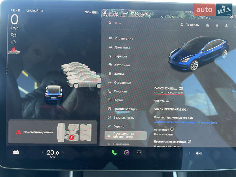 Седан Tesla Model 3 2019 в Тернополе