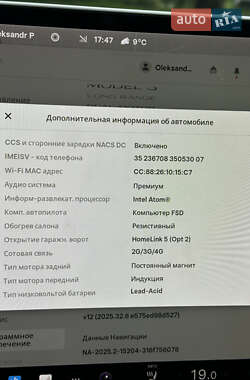 Седан Tesla Model 3 2019 в 