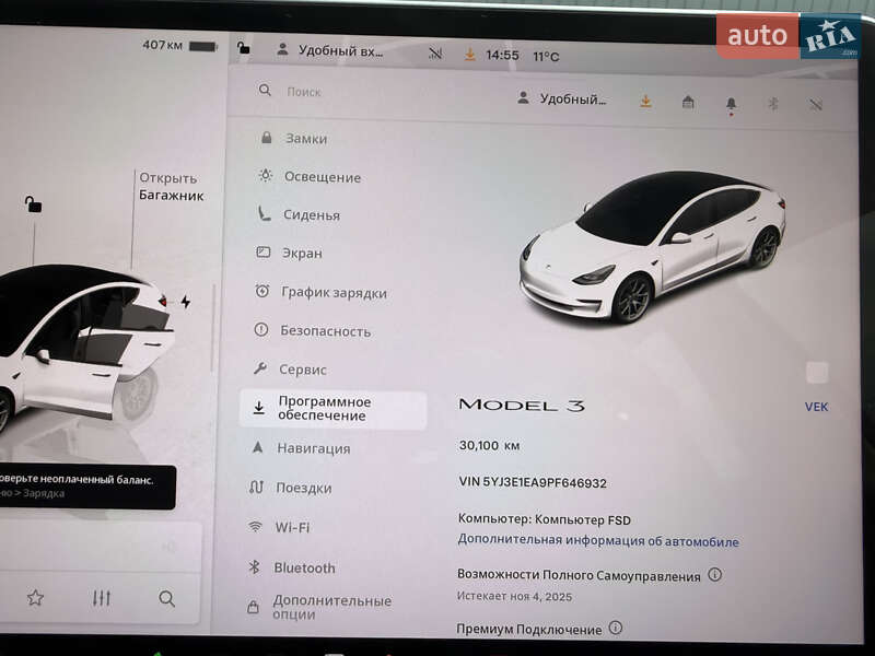 Седан Tesla Model 3 2023 в Стрию