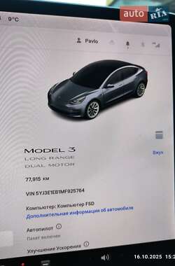 Седан Tesla Model 3 2021 в 