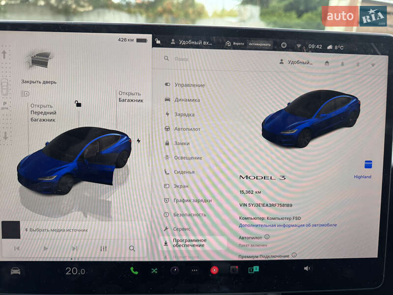 Седан Tesla Model 3 2024 в Львові