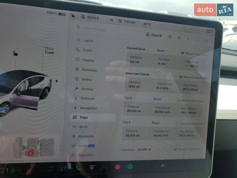 Седан Tesla Model 3 2018 в Житомирі фото 9 Седан Tesla Model 3 2018 в Житомирі