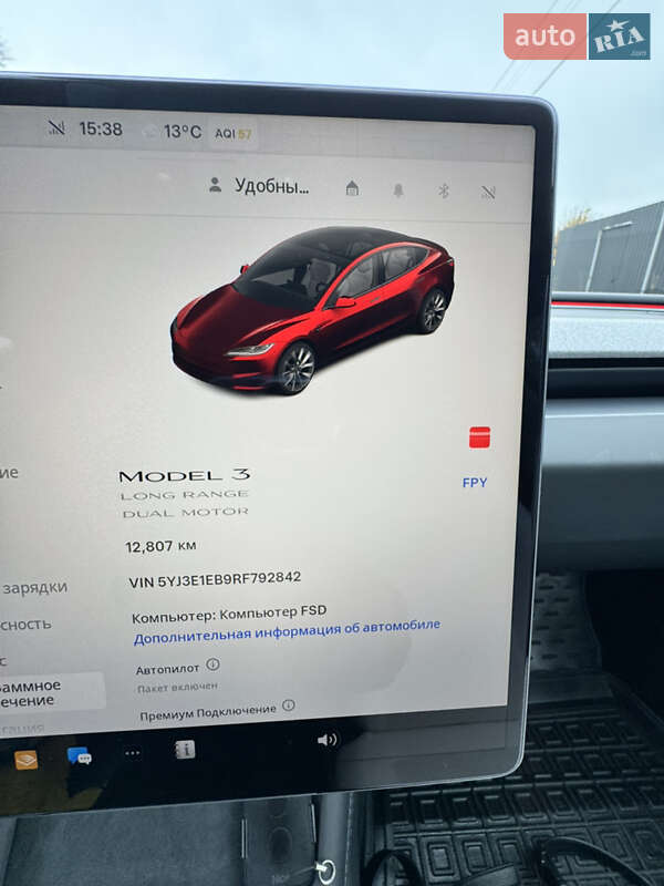Седан Tesla Model 3 2024 в Білій Церкві