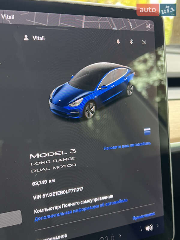 Седан Tesla Model 3 2020 в Дубно фото 17 Седан Tesla Model 3 2020 в Дубно