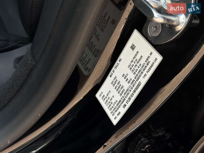 Седан Tesla Model 3 2024 в Києві фото 27 Седан Tesla Model 3 2024 в Києві