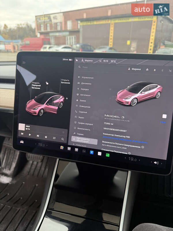 Седан Tesla Model 3 2019 в Сваляві фото 4 Седан Tesla Model 3 2019 в Сваляві