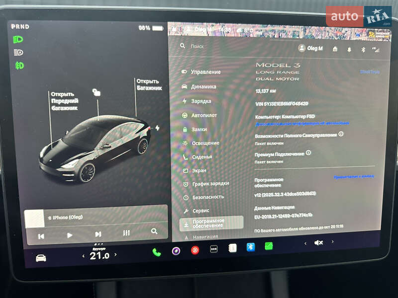 Седан Tesla Model 3 2021 в Харькове