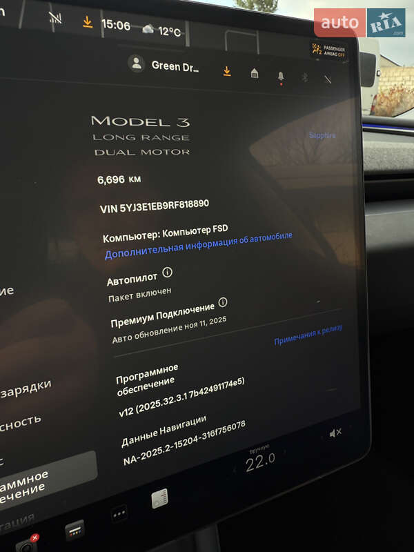 Седан Tesla Model 3 2024 в Луцке фото 67 Седан Tesla Model 3 2024 в Луцке