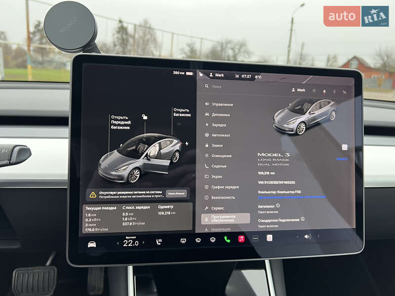 Седан Tesla Model 3 2019 в Прилуках