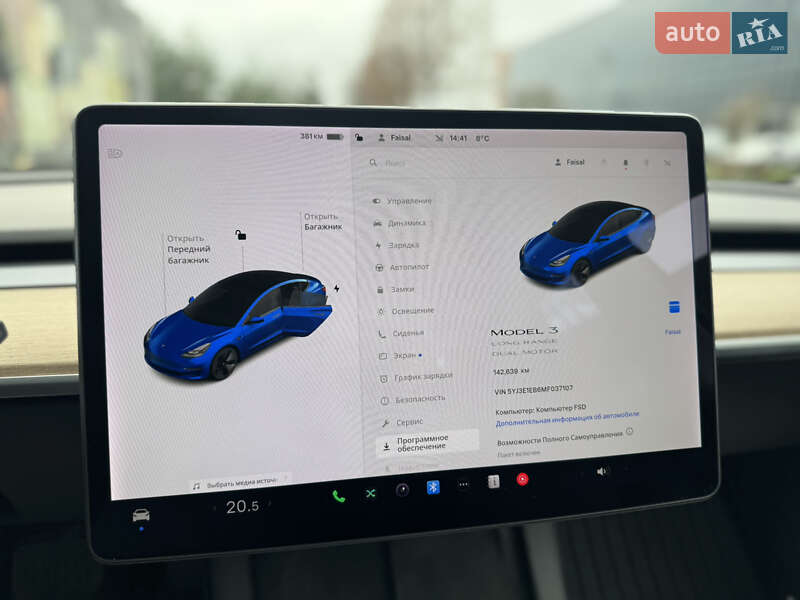 Седан Tesla Model 3 2021 в Луцке фото 20 Седан Tesla Model 3 2021 в Луцке