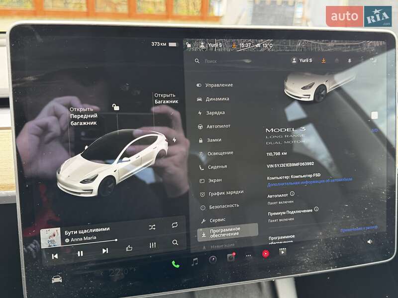 Седан Tesla Model 3 2021 в Луцьку фото 13 Седан Tesla Model 3 2021 в Луцьку