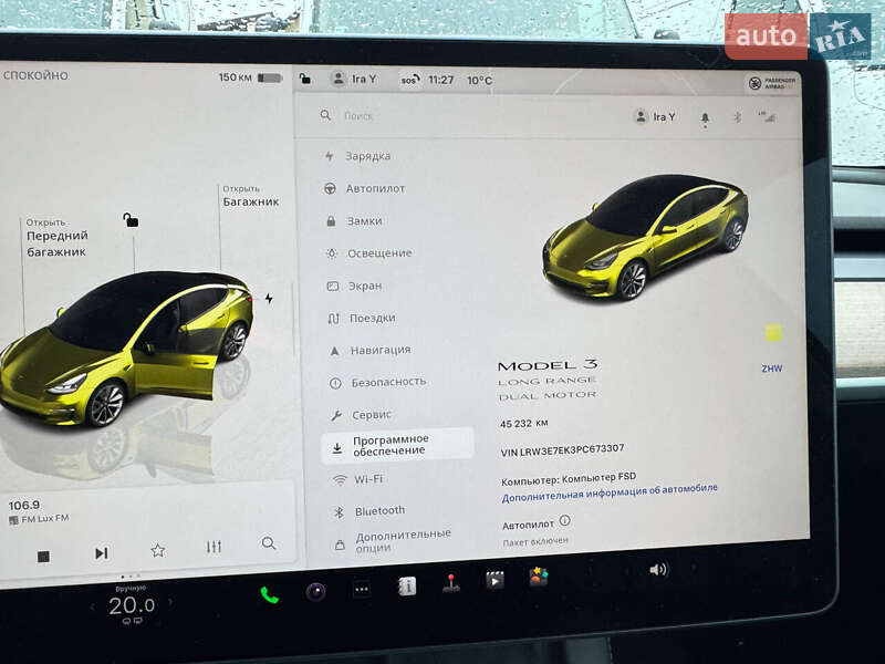 Седан Tesla Model 3 2022 в Луцке