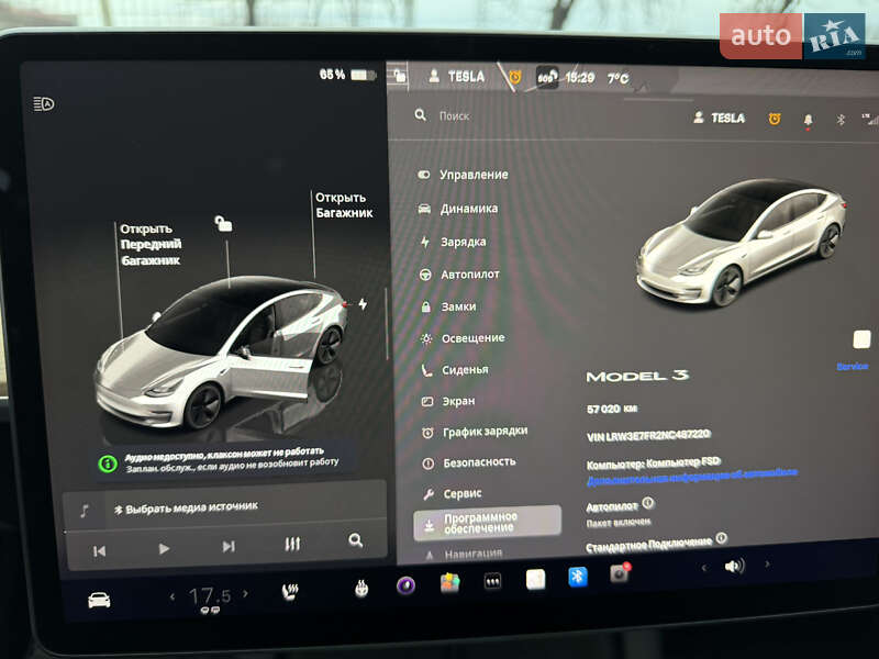 Седан Tesla Model 3 2022 в Хусте
