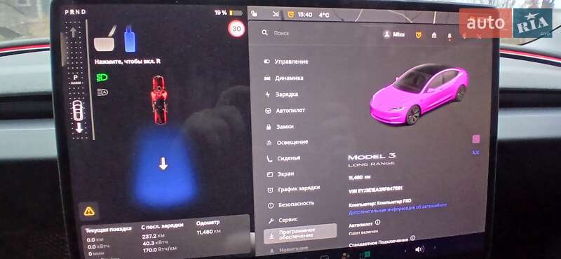 Седан Tesla Model 3 2024 в Ивано-Франковске