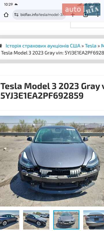Седан Tesla Model 3 2023 в Харькове фото 2 Седан Tesla Model 3 2023 в Харькове
