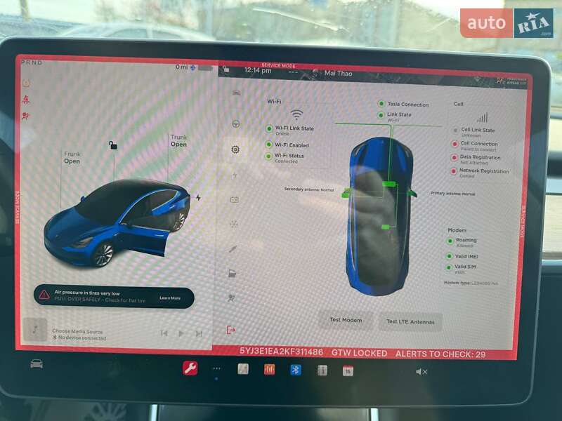 Седан Tesla Model 3 2019 в Луцке