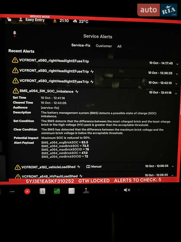 Седан Tesla Model 3 2019 в Берегово