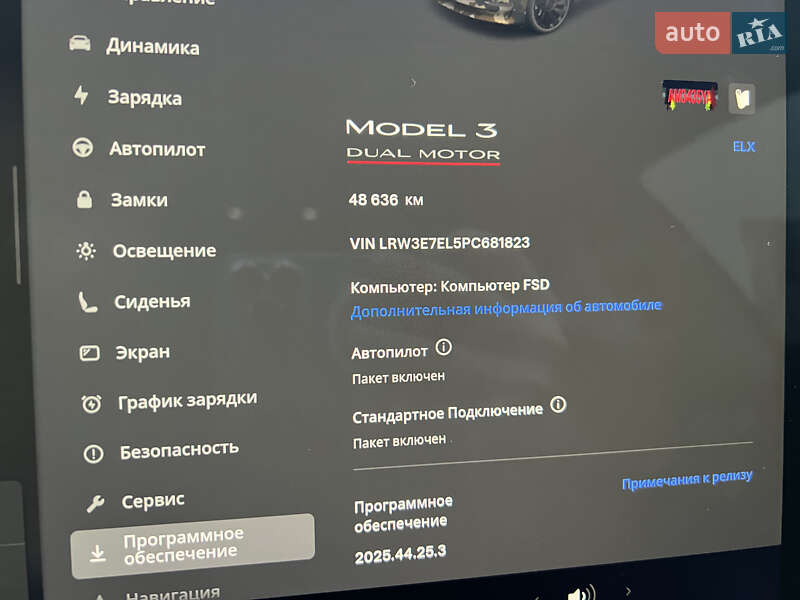 Седан Tesla Model 3 2022 в Кременчуге