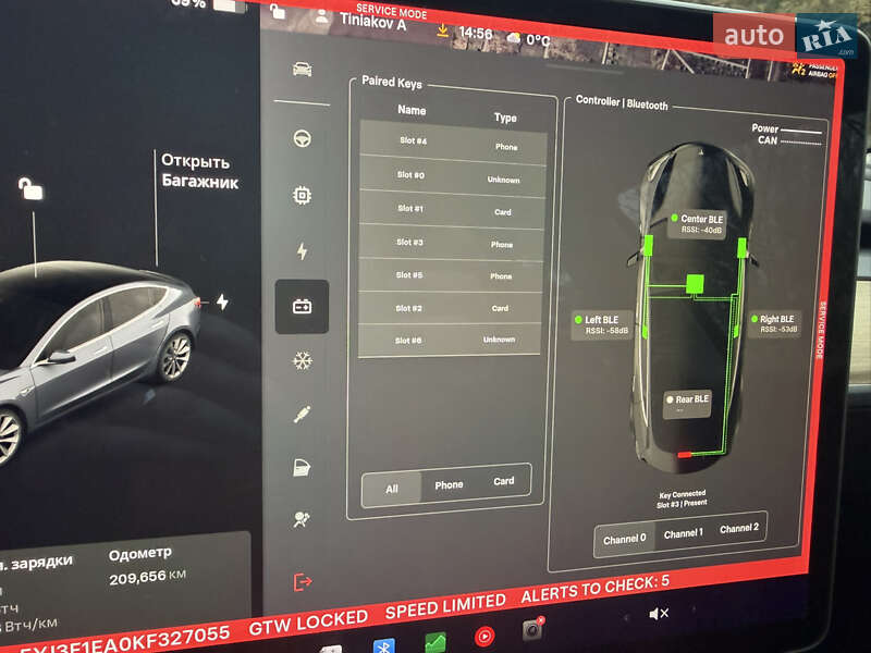 Седан Tesla Model 3 2019 в Киеве