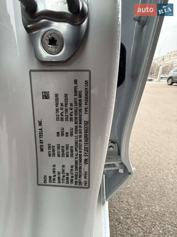 Седан Tesla Model 3 2024 в Киеве фото 17 Седан Tesla Model 3 2024 в Киеве