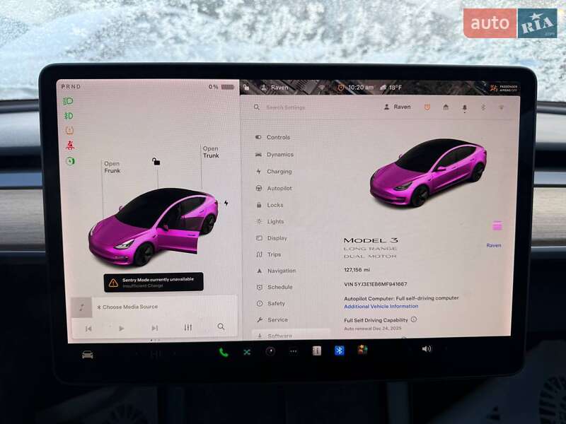 Седан Tesla Model 3 2021 в Луцке