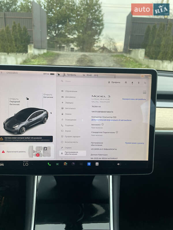 Седан Tesla Model 3 2019 в Львові фото 9 Седан Tesla Model 3 2019 в Львові