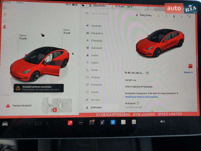 Седан Tesla Model 3 2023 в Вінниці