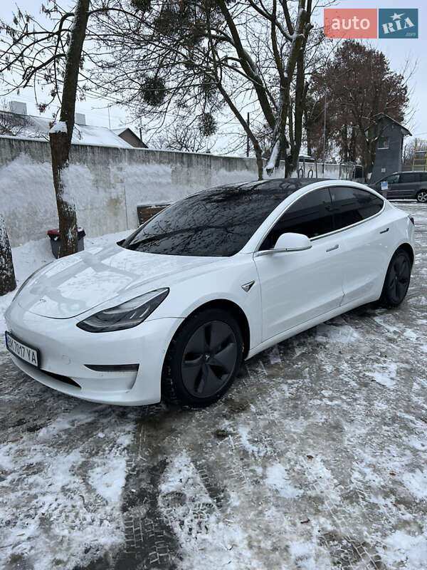 2019 Tesla Model-3, VIN 5YJ3E7EB7LF562498:plate — фото 1 (autoria)